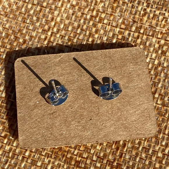 Smiling Toast Stud Earrings - Picture 2 of 2